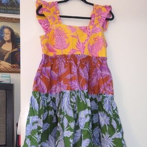 Large Farm Rio Tropical Mini Dress